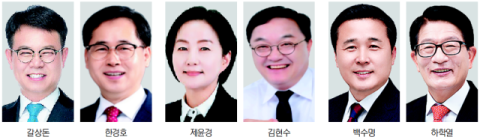 진주·하동·고성 단체장 선거 여야 대진표 완성