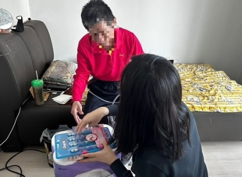 영도구 동삼1동, 취약계층 전입 1인가구 환영꾸러미 지원