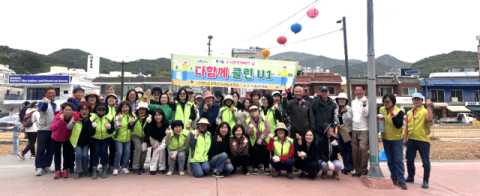 해운대구 우1동, 철도정거장 부지에 ‘마을정원 꽃길’ 조성