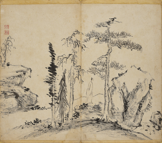 김정희 '고사소요'. 간송미술문화재단 제공