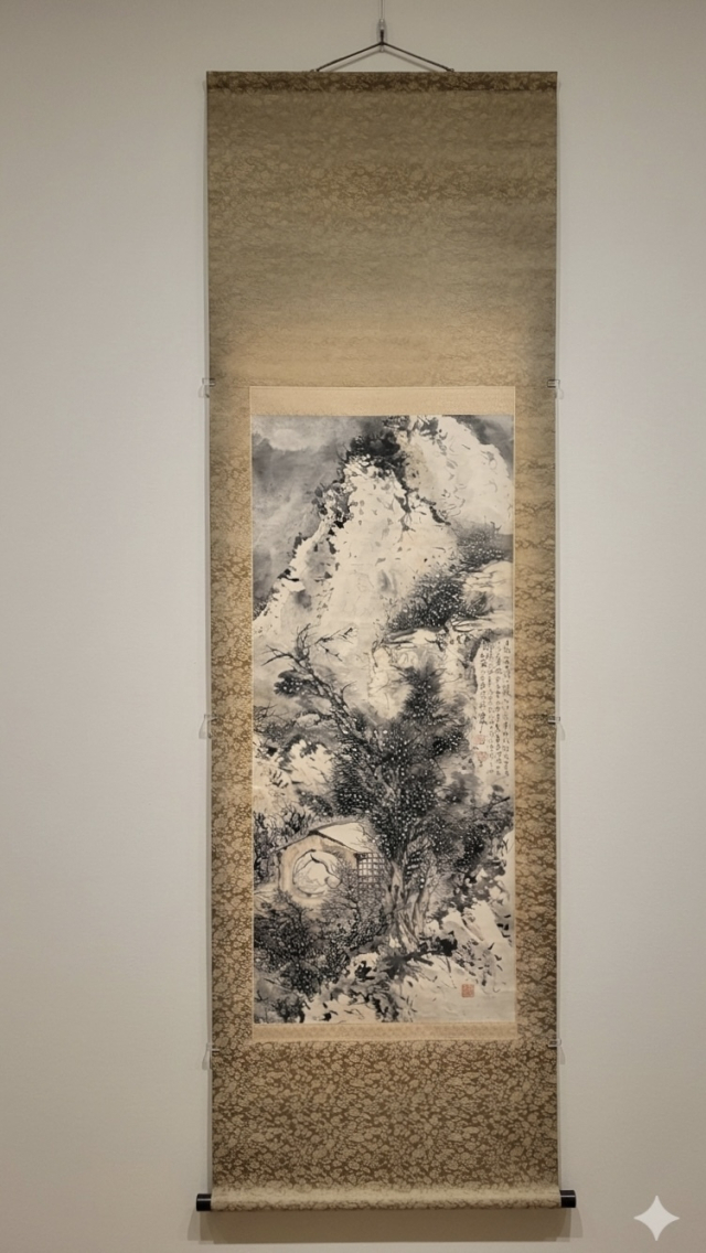 조희룡의 기량이 절정에 달한 50대 후반의 역작 '매화서옥'. 김은영 기자 key66@