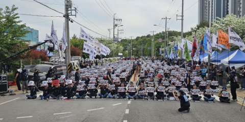 BGF 사태 새 국면 맞나?…화물연대는 진주서 영호남 결의대회