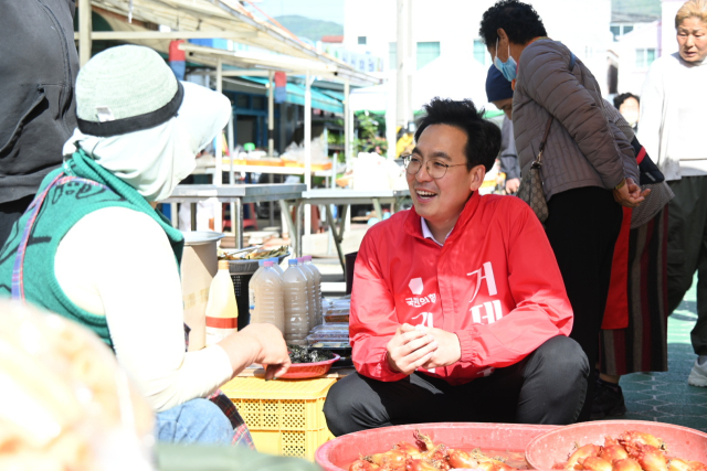 국민의힘 김선민 거세시장 후보. 캠프 제공