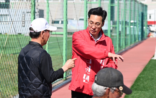 국민의힘 김선민 거세시장 후보. 캠프 제공