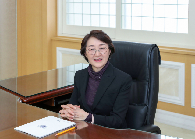 학교법인 한마학원(경남대학교) 한미라 신임 이사장. 경남대 제공