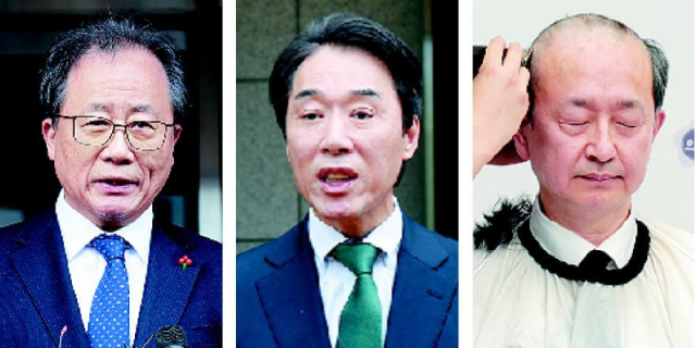 왼쪽부터 김석준 최윤홍 정승윤