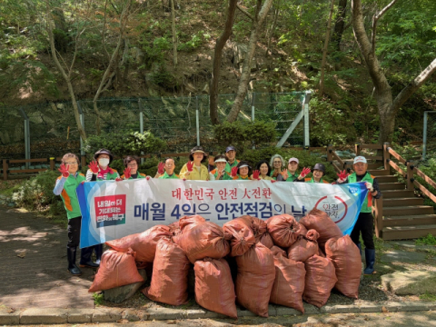 북구 금곡동 자율방재단, 우수기 대비 승수로 환경정비