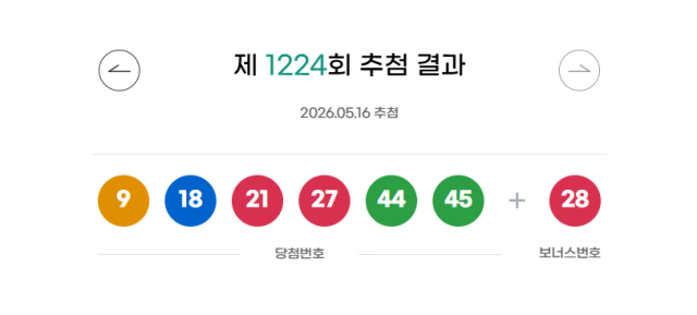 동행복권 홈페이지 캡처