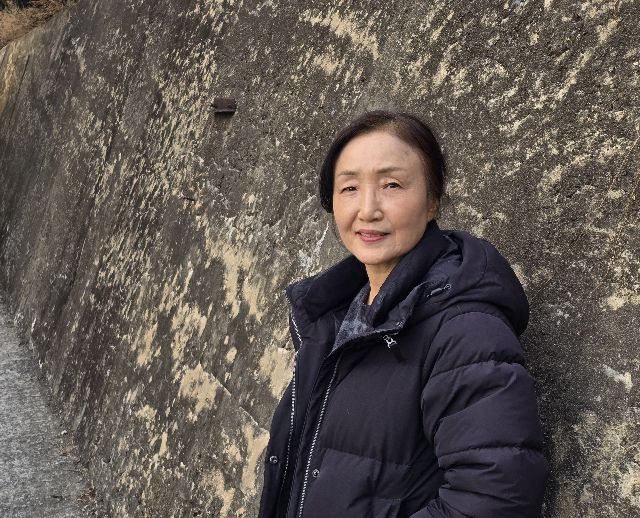 요산김정한문학관이 6월의 초대작가로 선정한 정우련 소설가. 부산일보DB