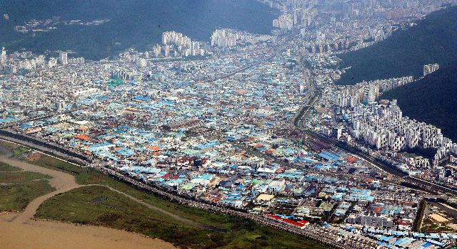 사상공단 부산 사상구 사상공단 일대 전경. 부산일보DB