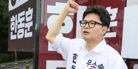 상승세 한동훈 최종 선택은…독자 승리냐 단일화냐 기로에