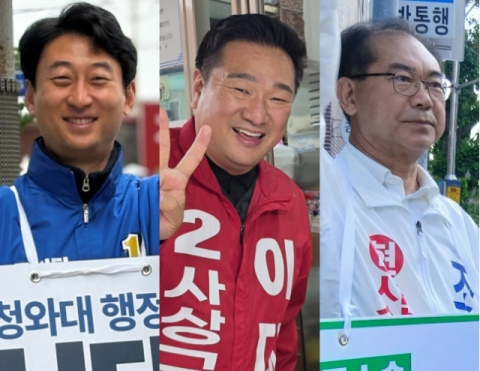 서태경 47.8% 이대훈 35.4%…사상구청장 지지도