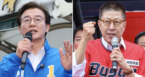 전재수 47.4 박형준 41.5%…하정우 34.0 박민식 23.3 한동훈 38.2% [부산일보 여론조사]