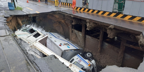 “사상~하단선 땅꺼짐, 시공·감리 부실 겹쳐 발생”… 8명 송치