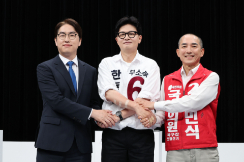 [영상] 하정우·박민식·한동훈 유일한 토론, 네거티브에 잠식